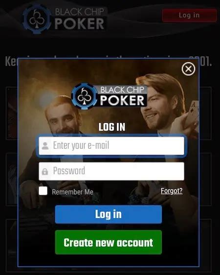 black chip poker login|Black Chip Poker Mobile App for iPhone and Android.